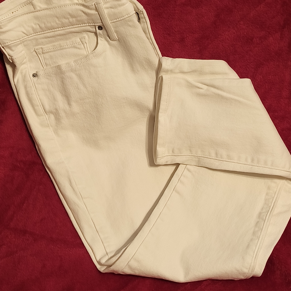 Levi's White 311 Skinny Jeans for Women